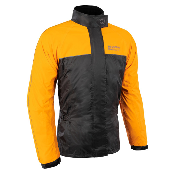 Oxford Oxford Rainseal Over Jacket Black/Orange